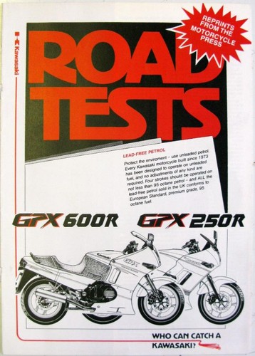 Kawasaki gpx600 gpx250r - kawasaki,