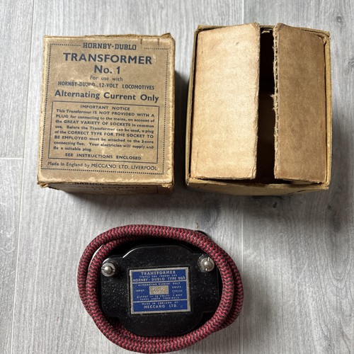 Hornby dublo transformer 1 - hornby, no.1