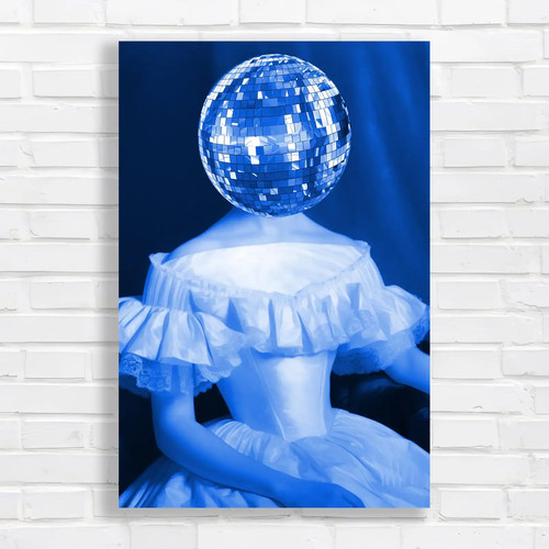 Disco ball mirrored - ball, sphere
