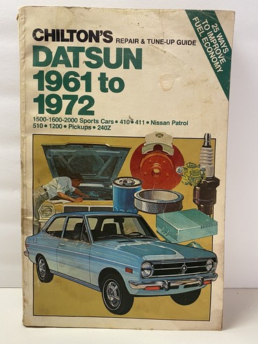 Chilton datsun 1961 - chilton's, 1961-1972