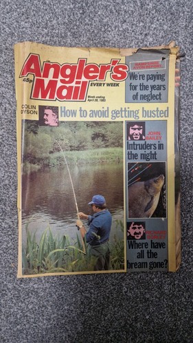Vintage 1985 anglers mail - 1985,