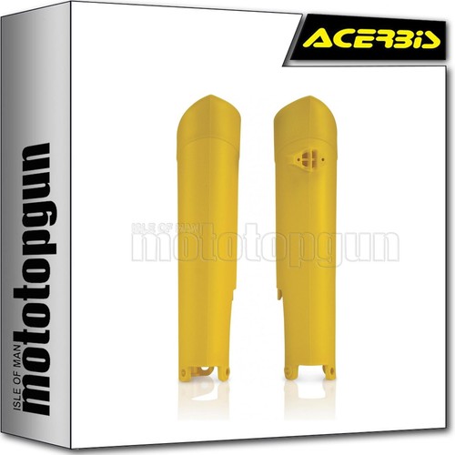 Acerbis fork cover yellow - fork, ktm