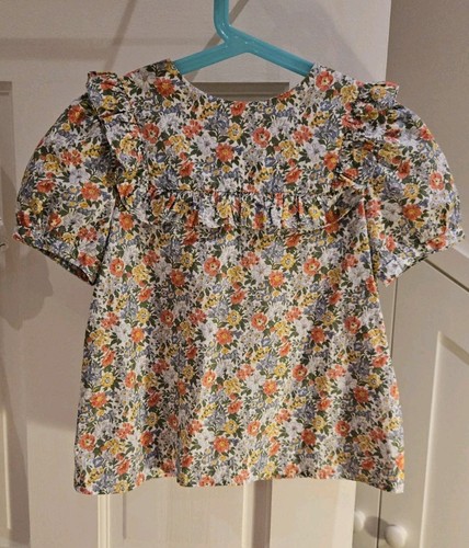 Bonpoint floral cotton blouse - floral,