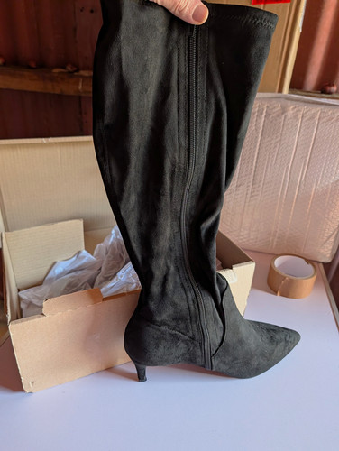 Womens black suede - womens,