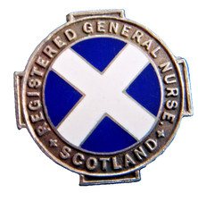 RGN Scotland Sterling Silver