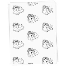 'Pet Guinea Pig' Gift Wrap / Wrapping Paper / Gift Tags (GI018111)