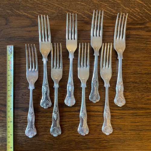 Silver plated epns kings - 8,
