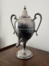Original Antique Silver Coloured 5 Pint Samovar