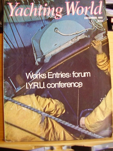 Vintage boat sailing magazine - vintage,