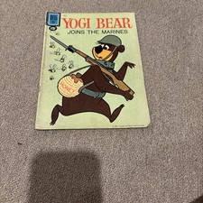 Yogi Bear Joins The Marines #1162 - Dell Comics July 1961 - Silver Age