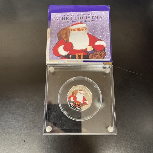 Father christmas sterling - father,