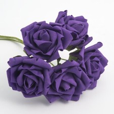 5CM FOAM ROSES - Bunch of 6