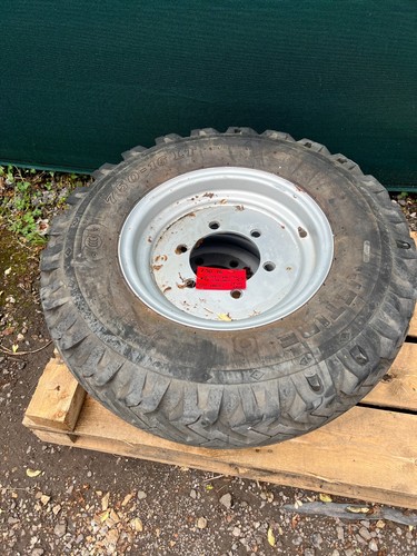 Wheel rim tyre - 7.50-16,
