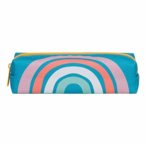 Rainbow square pencil case - square,