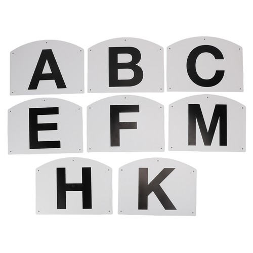 Dressage letters wall mount - dressage,