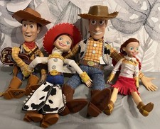 Toy Story Woody & Jessie talking Retro Toy Bundle