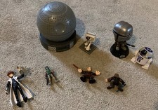 Star Wars Clock and Toy Bundle