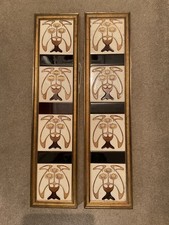 Art Nouveau Fireplace Tiles In