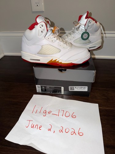 2006 size jordan 5 - 11,