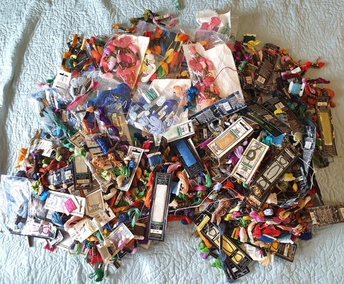 Huge embroidery thread silks - huge,