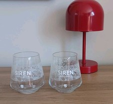 Siren Craft Brew Beer Glasses. Brand New, Never Used. X2