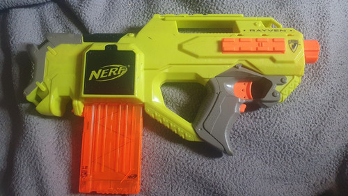 Nerf rayven green soft - cs-18,
