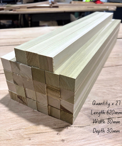 Planed tulipwood offcuts - offcuts,