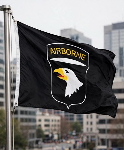 101st airborne 5x3 feet - airborne,