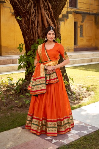 Evening pink heavy lehenga - evening,