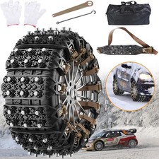 Universal Snow Chains Car Snow Mud Anti-Slip Chains Emergency Snow Tire Chains