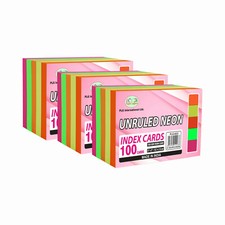 300 Neon Unruled Plain Index