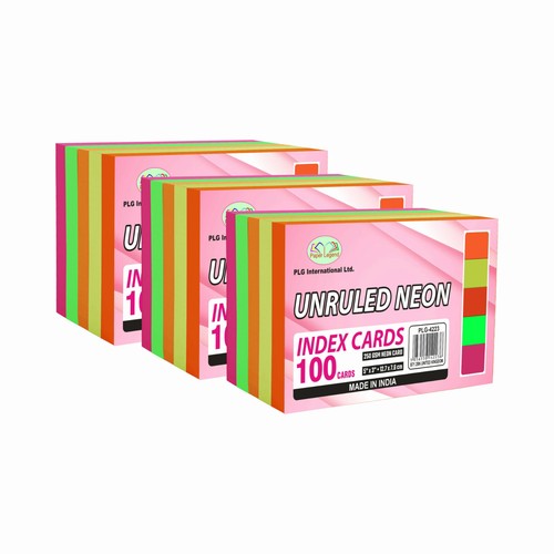 300 neon unruled plain - neon, index