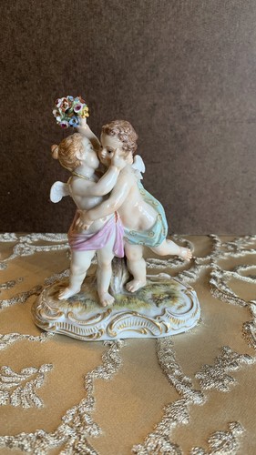 Antique 19th meissen - antique,