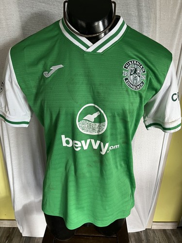 Hibernian edinburgh matchworn - hibernian,