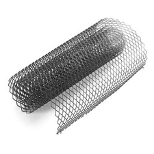 Black Rhombus Aluminium Car Vehicle Racing Front Bumper Grille Mesh Net 100×33cm
