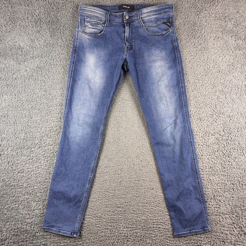 Replay jeans mens w34 l32 - replay,