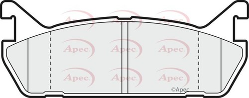 Apec brake pads rear r90 - pads,