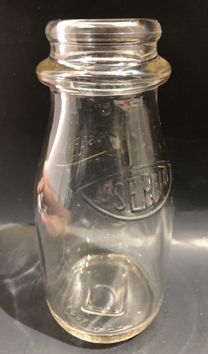 Vintage uservo glass milk - vintage,