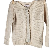 Cable Knit Ivory Toddler