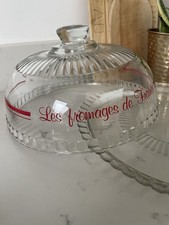 Vintage Cheese Plate & Dome