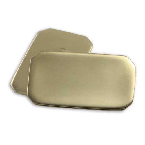 9ct gold classic cufflinks - 9ct,