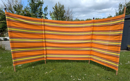 Vintage windbreak orange - vintage,