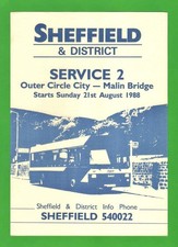 Bus Timetable ~ Sheffield &