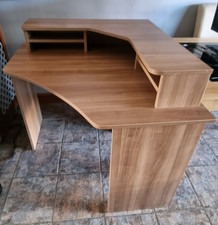 2 Tier Wooden Office Corner