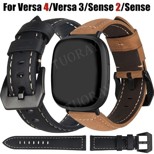 Leather watch strap - leather,