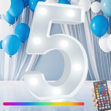 Decorative Led Light up Number