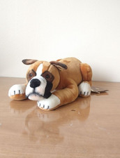 Steiff Plush Boxer Dog Soft Toy 079023 46cm BNWT