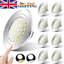 1-10x 12V LED Spot Lights Interior Caravan Camper Van Touch Control on/off/Dim