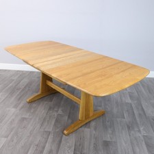 Ercol Windsor Medium Extending Dining Table Ercols Light Finish FREE UK Delivery