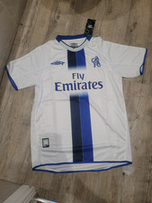 🚨LAST ONE - XXL Chelsea 2003/05 Away Retro Football Shirt Brand New Tags Umbro